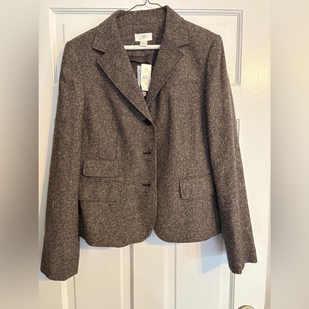 LOFT Classic Brown Blazer